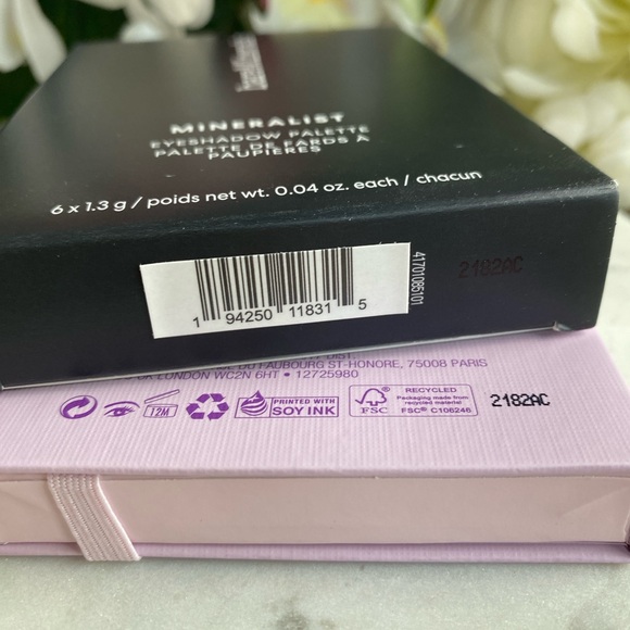 NEW bareMinerals Mineralist Eyeshadow Palette - Heathered - Mauve Plum Purple - Picture 10 of 15